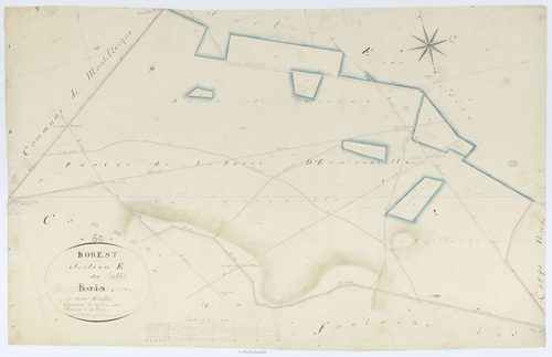 Borest - Cadastre napoléonien, section E2