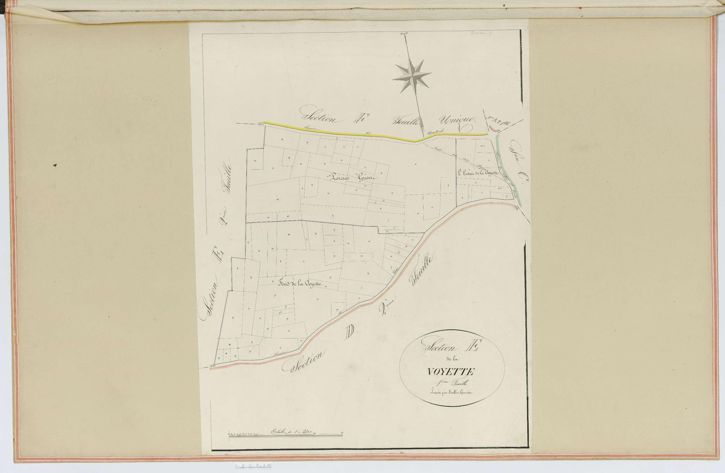 Bouillancy - Cadastre napoléonien, section E1