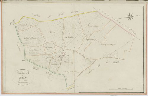 Bouillancy - Cadastre napoléonien, section A2