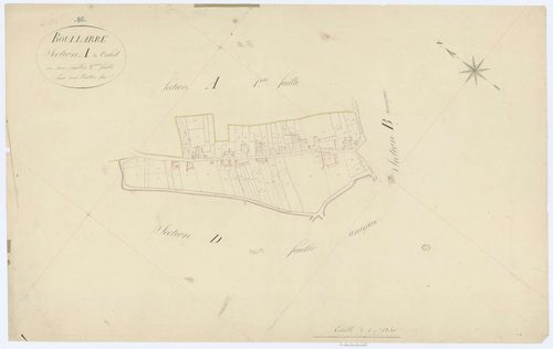 Boullarre - Cadastre napoléonien, section A2