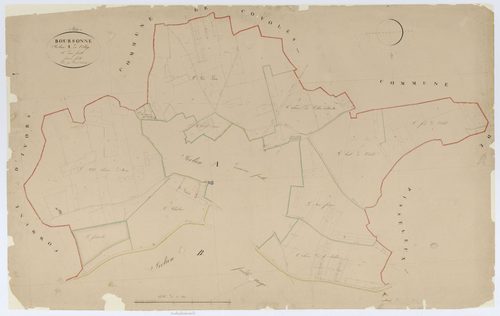 Boursonne - Cadastre napoléonien, section A1