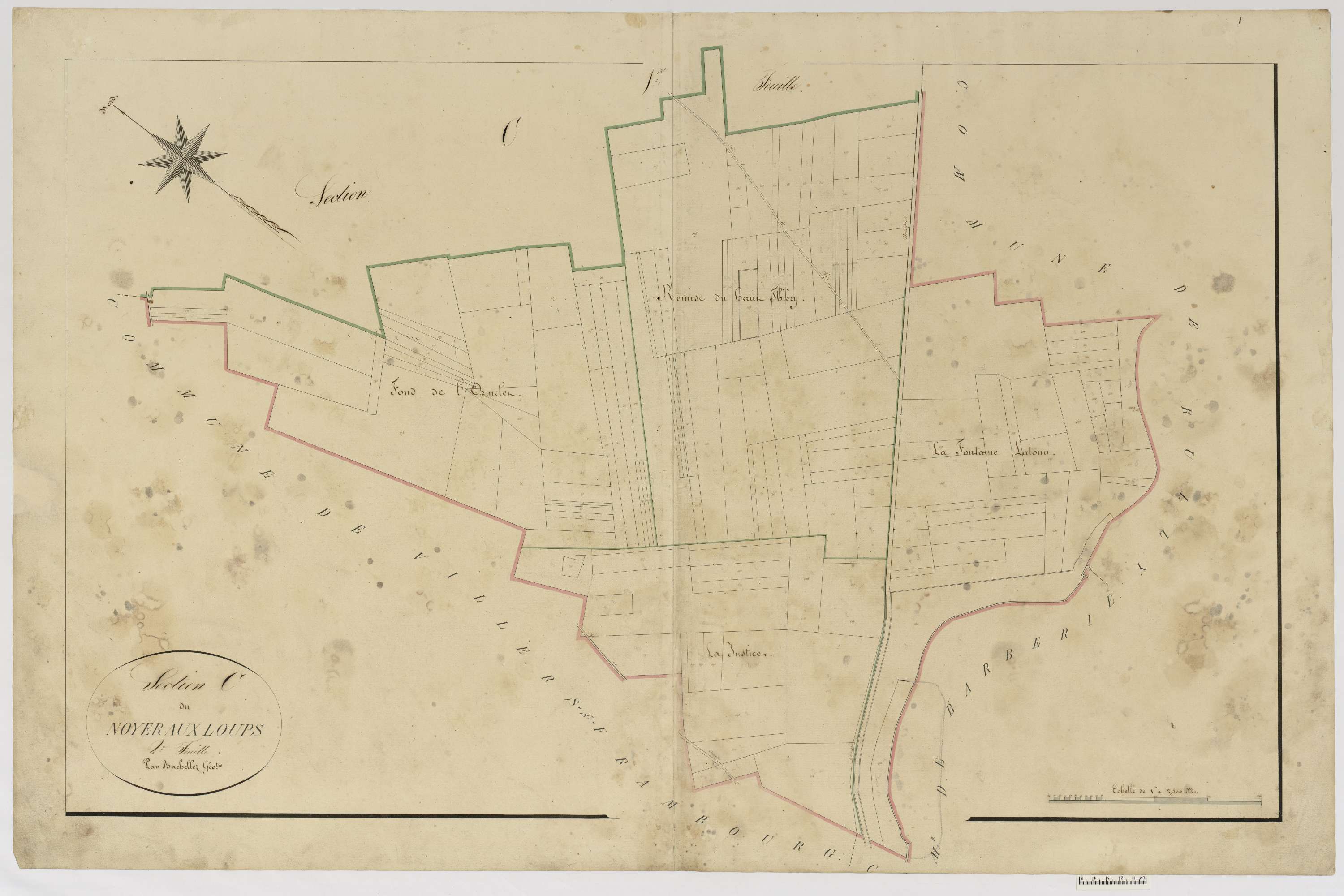 Brasseuse - Cadastre napoléonien, section C2
