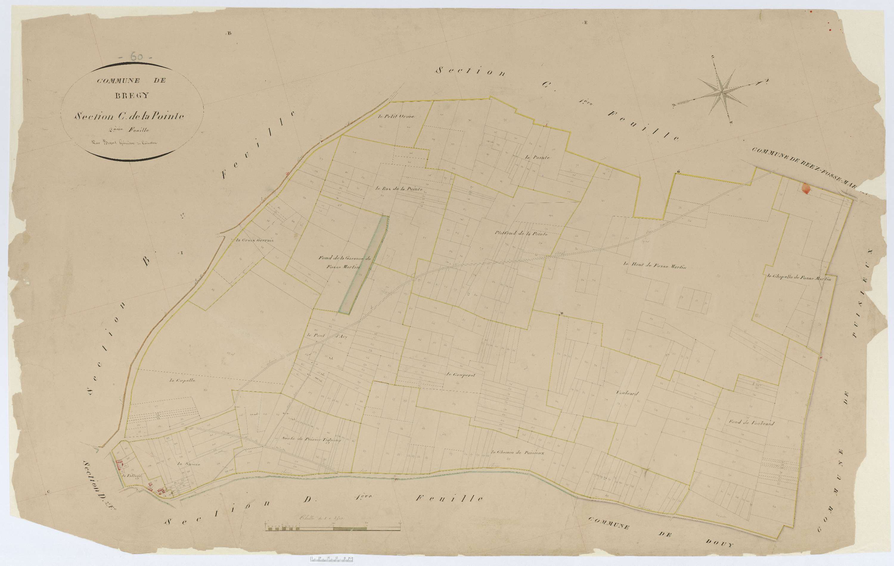 Brégy - Cadastre napoléonien, section C2