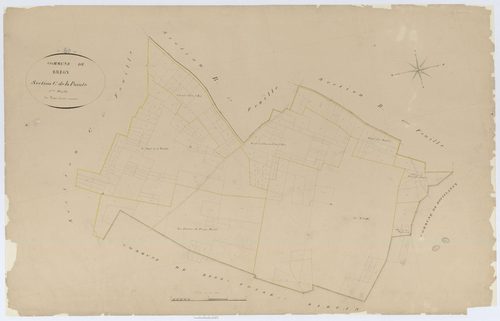 Brégy - Cadastre napoléonien, section C1