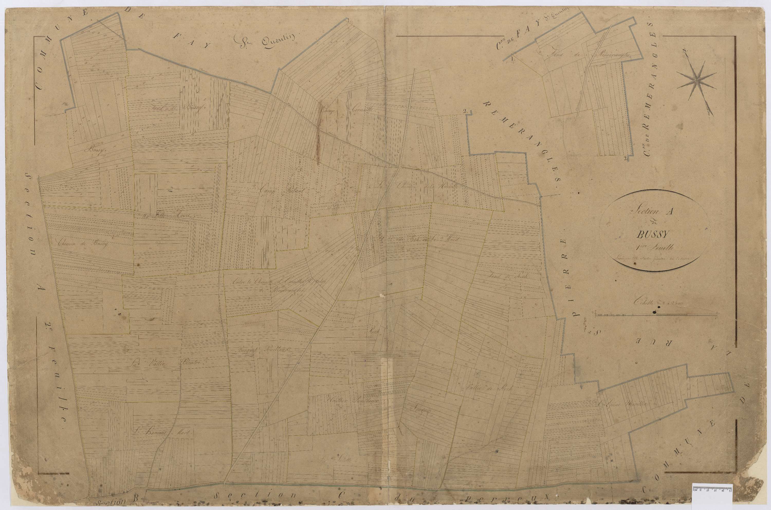 Bresles - Cadastre napoléonien, section A1
