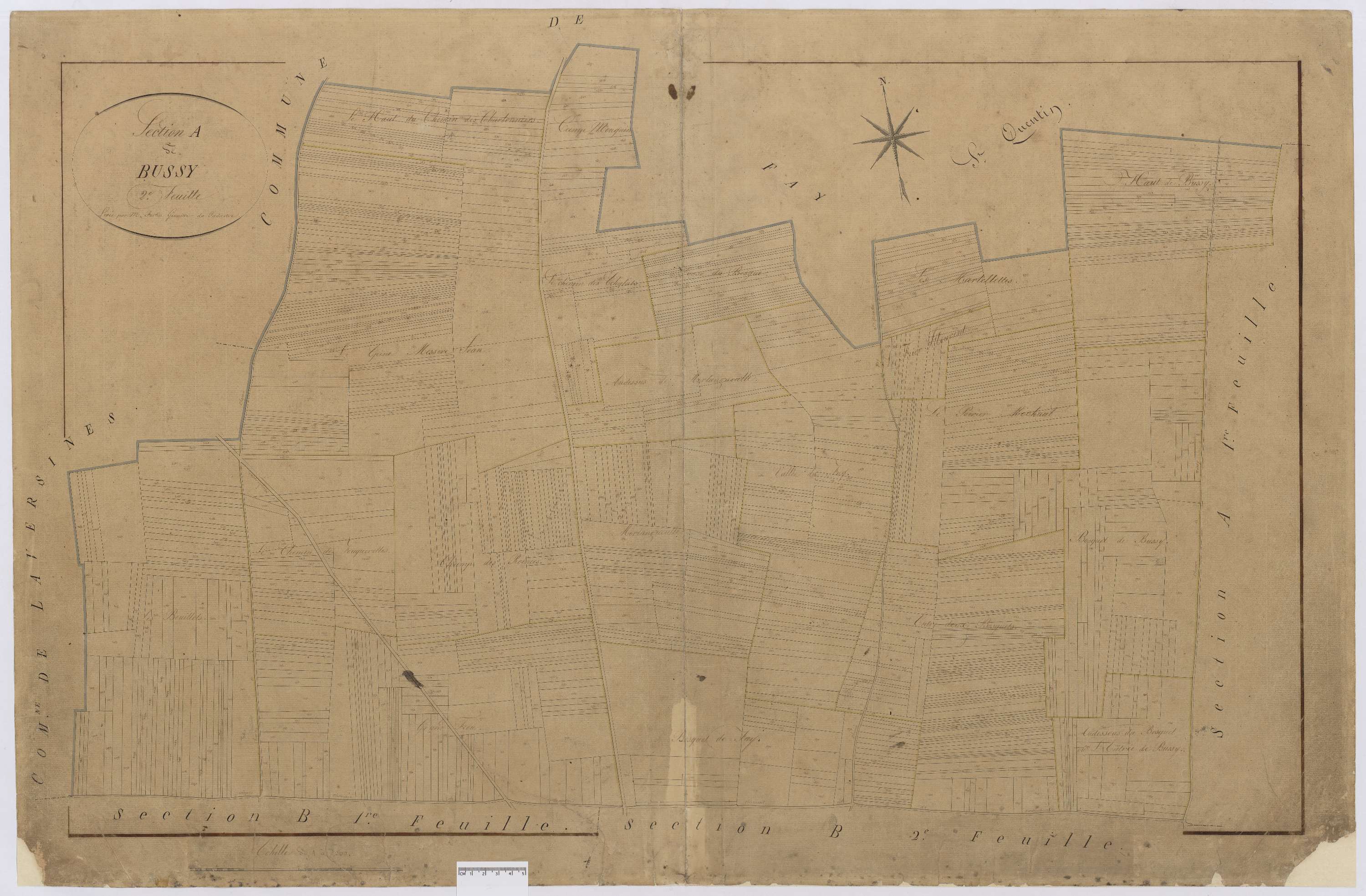 Bresles - Cadastre napoléonien, section A2