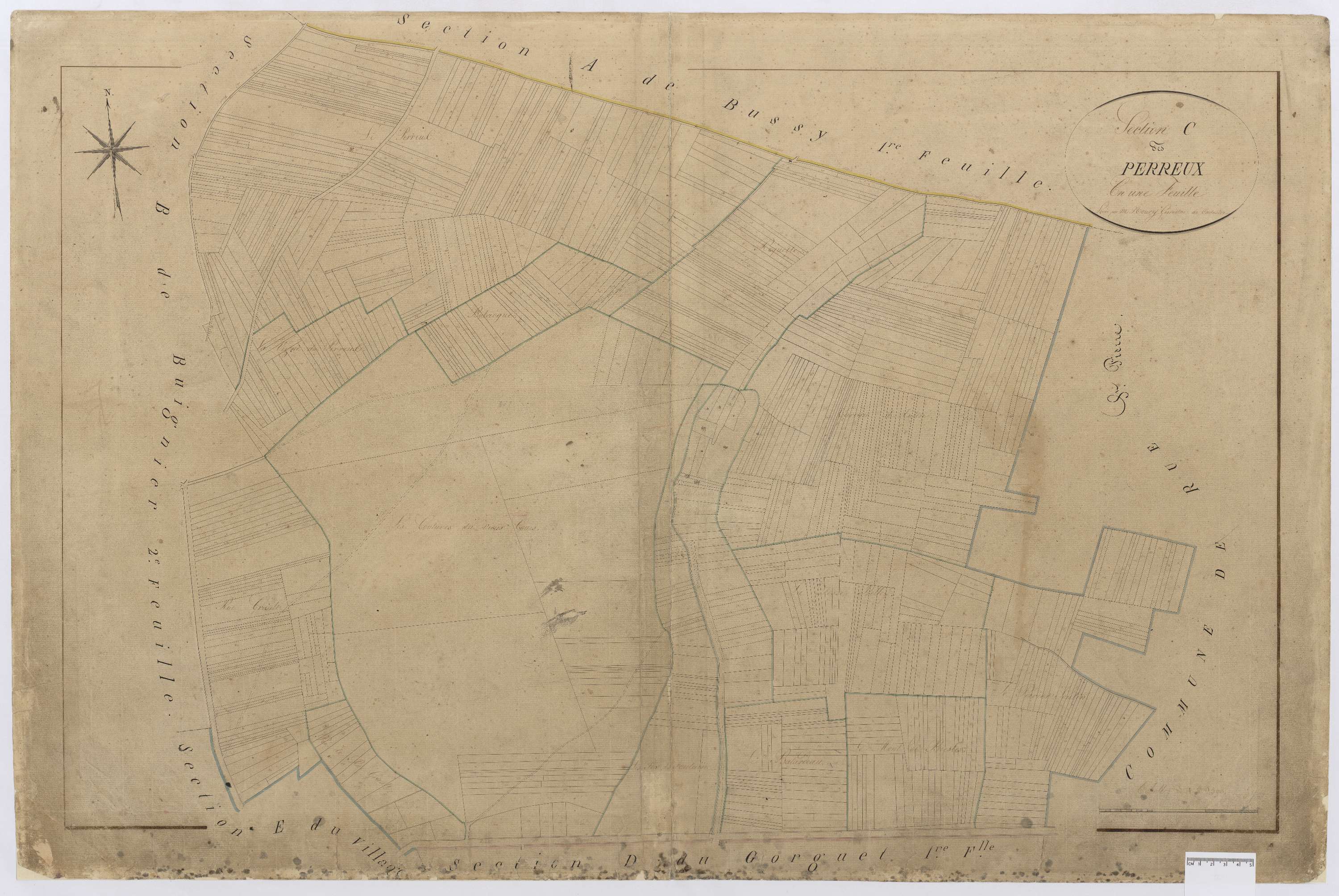 Bresles - Cadastre napoléonien, section C