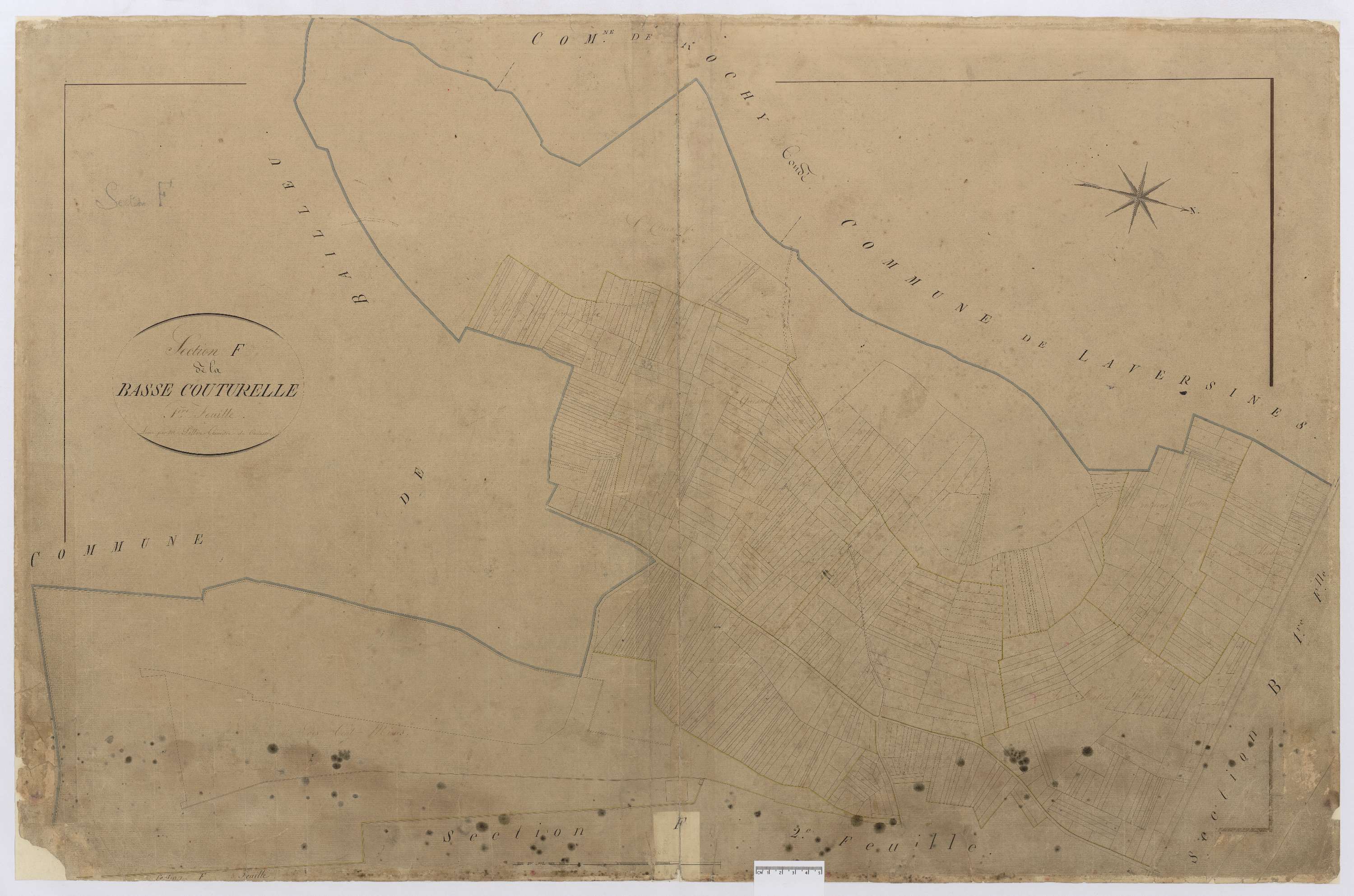 Bresles - Cadastre napoléonien, section F1