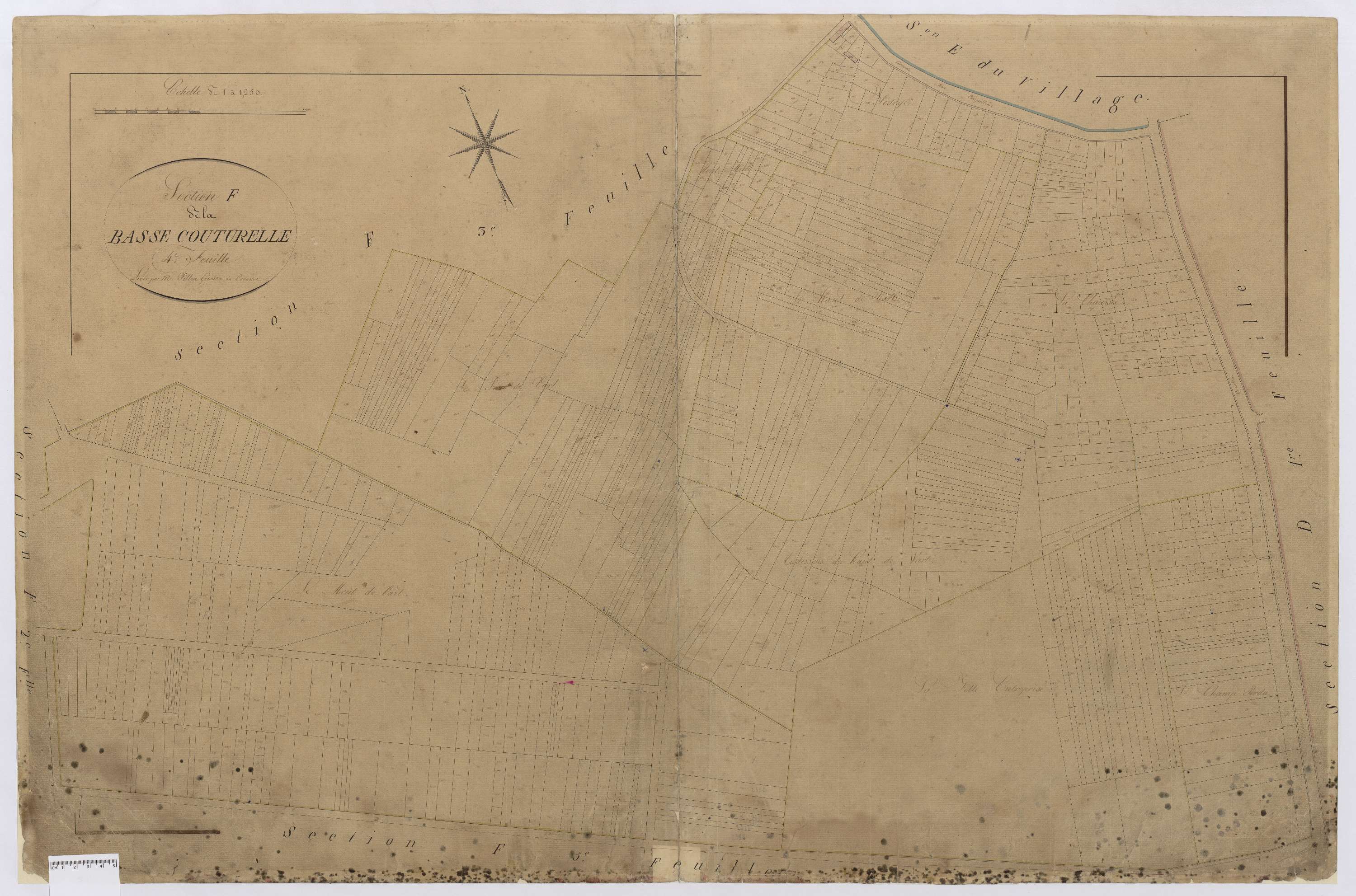 Bresles - Cadastre napoléonien, section F4