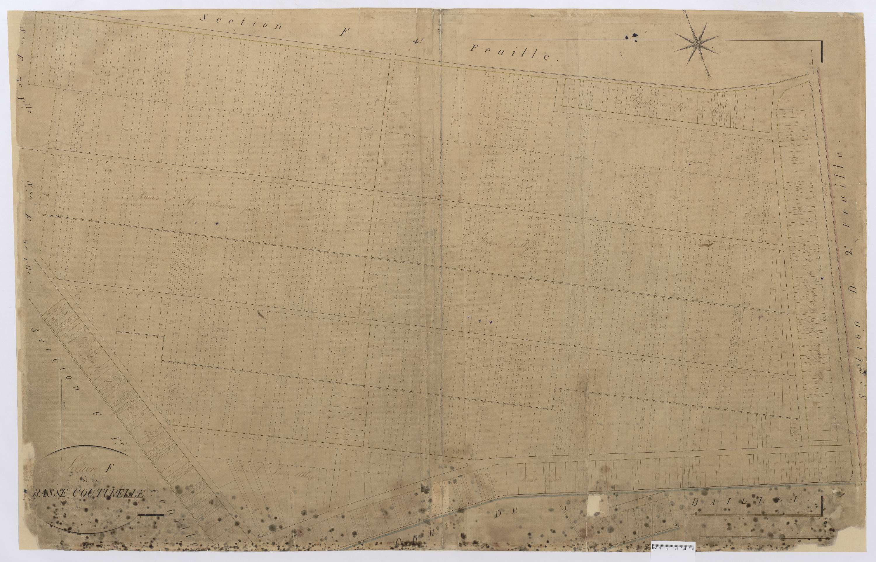 Bresles - Cadastre napoléonien, section F5