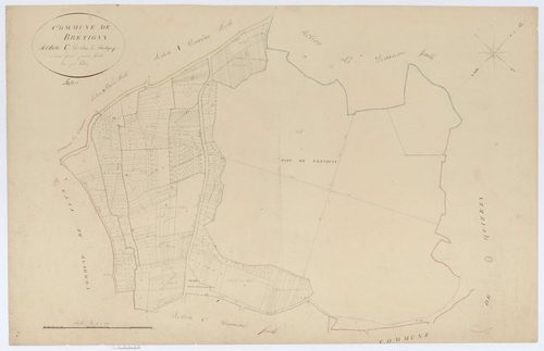 Bretigny - Cadastre napoléonien, section C1