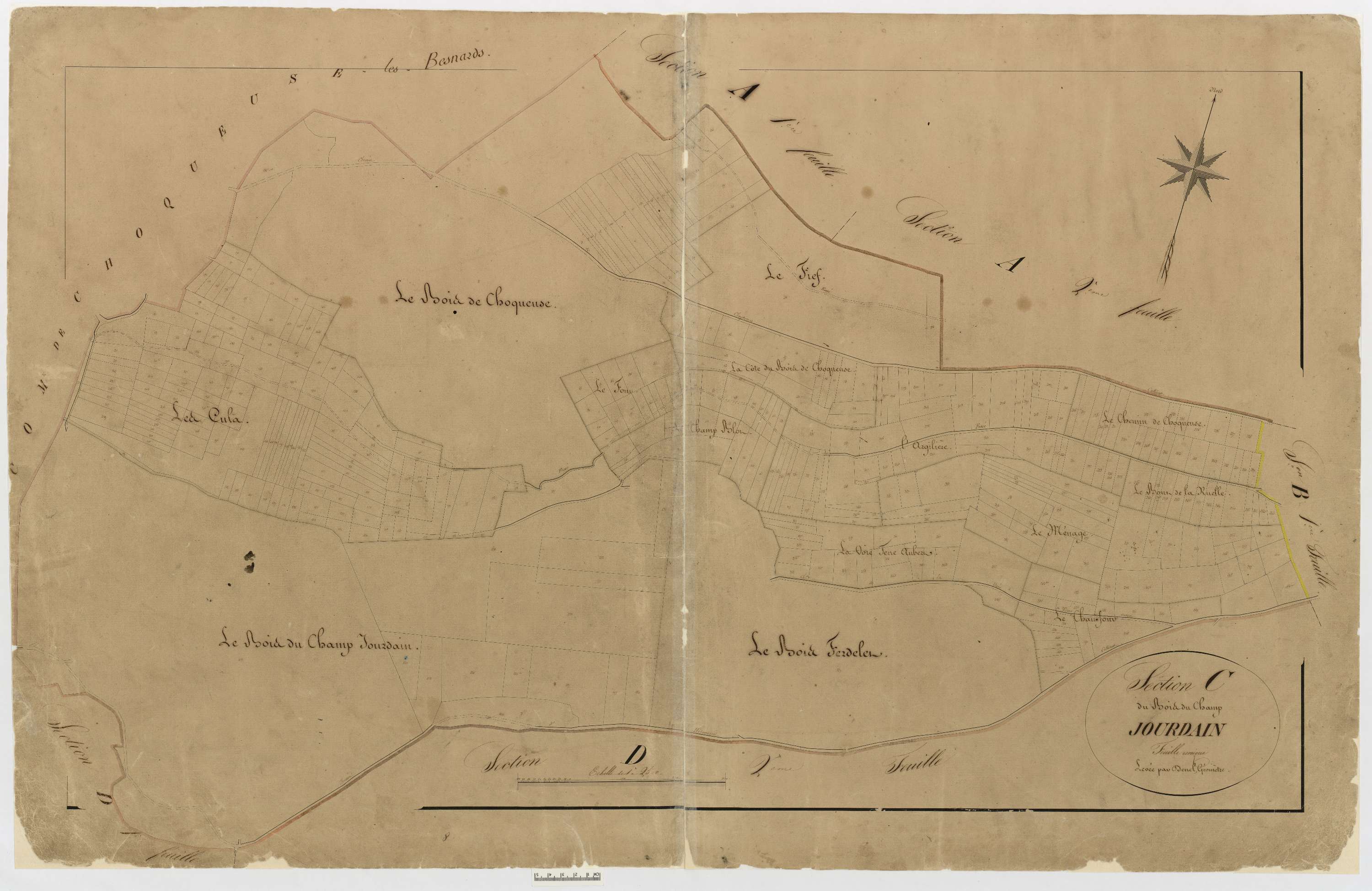 Catheux - Cadastre napoléonien, section C