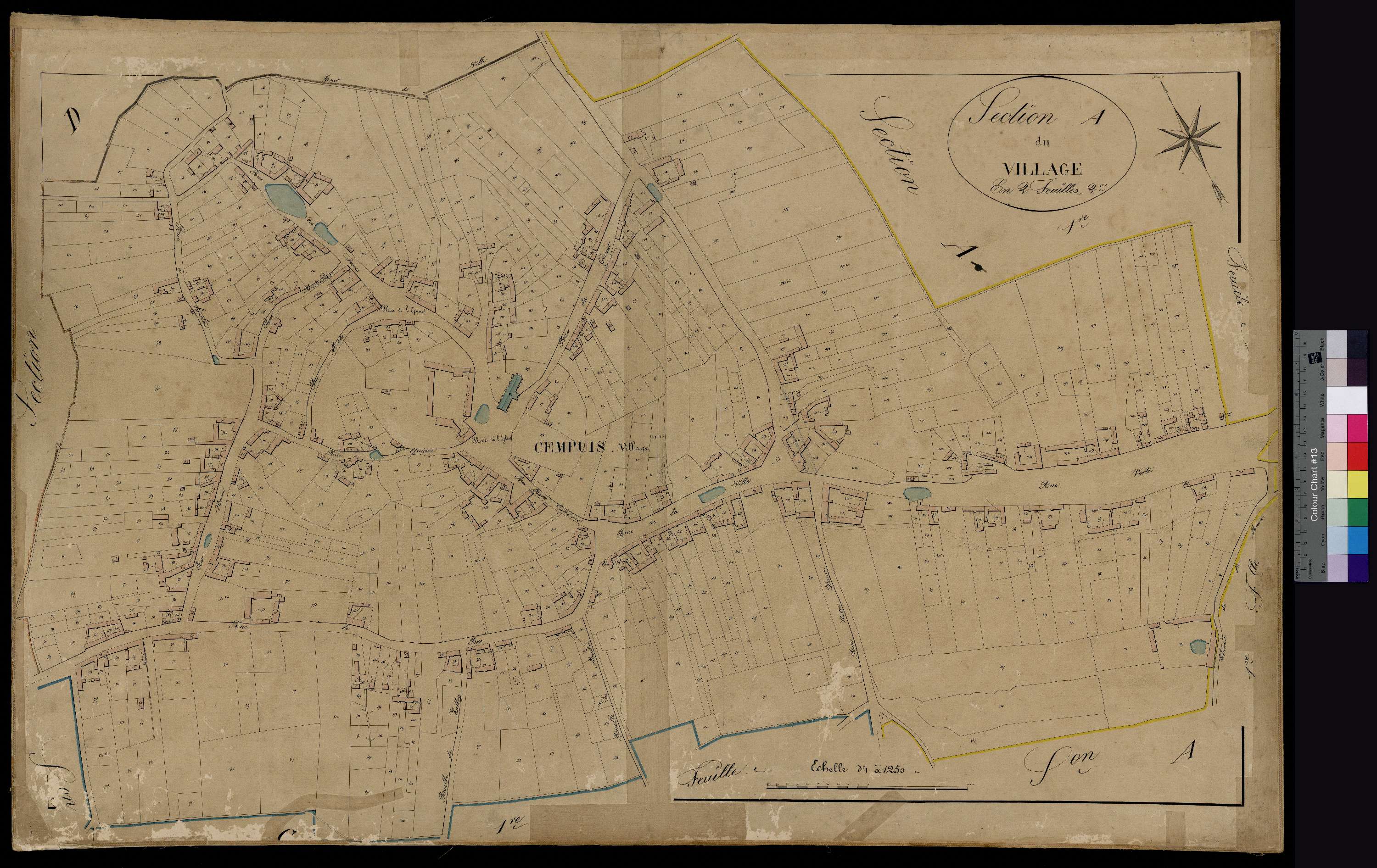 Cempuis - Cadastre napoléonien, section A2