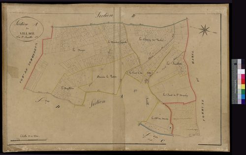 Cempuis - Cadastre napoléonien, section A1