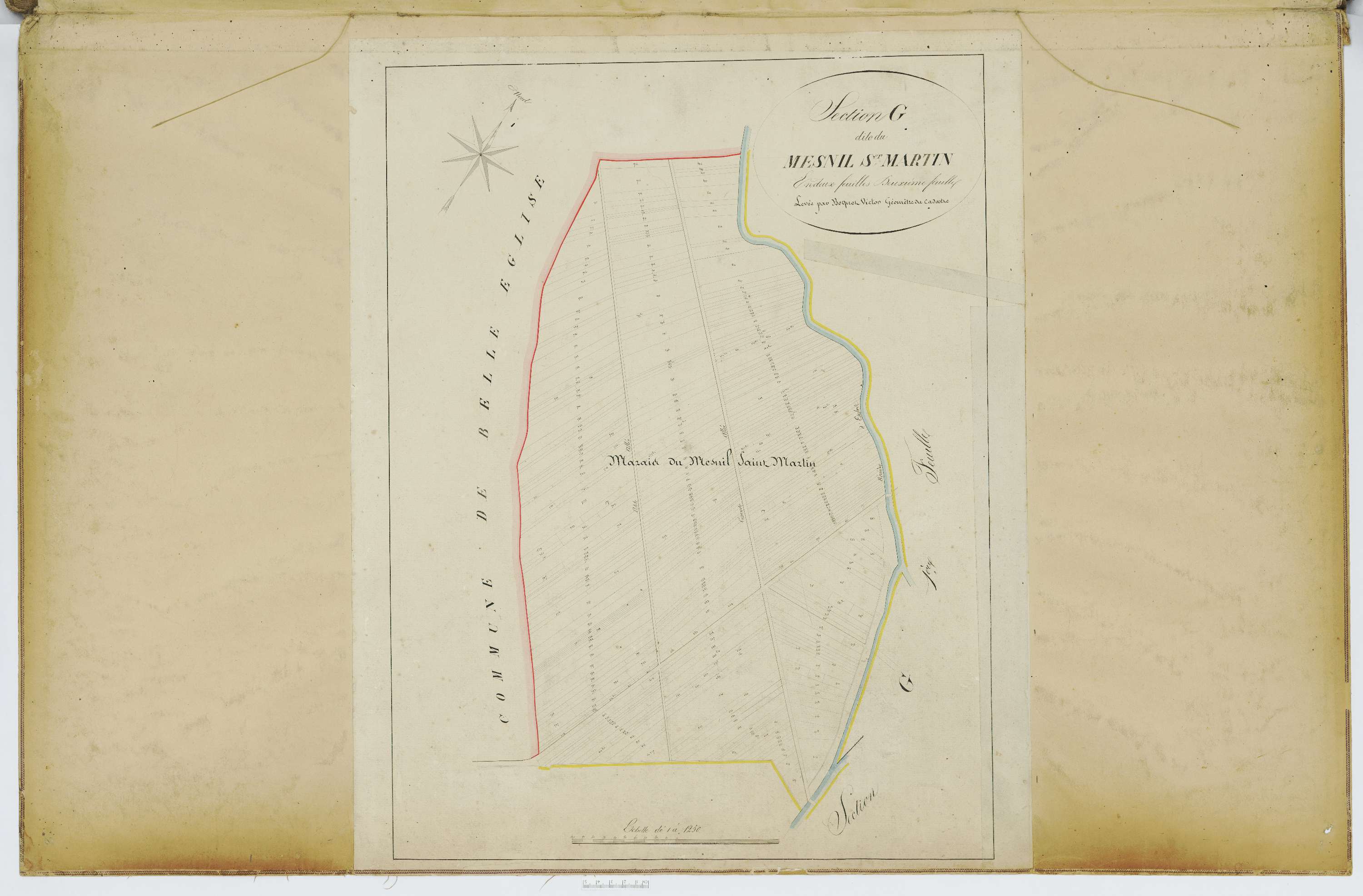 Chambly - Cadastre napoléonien, section G2