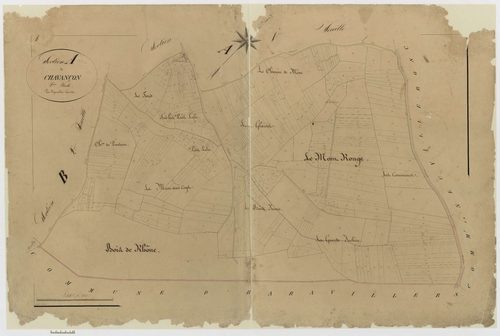 Chavençon - Cadastre napoléonien, section A2