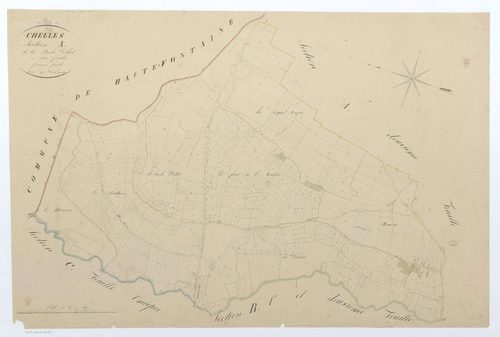 Chelles - Cadastre napoléonien, section A1