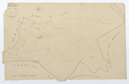 Chelles - Cadastre napoléonien, section A2