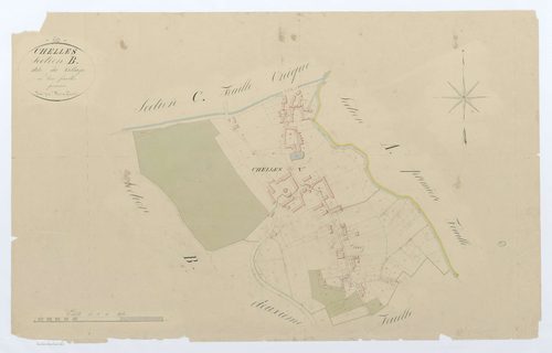 Chelles - Cadastre napoléonien, section B1