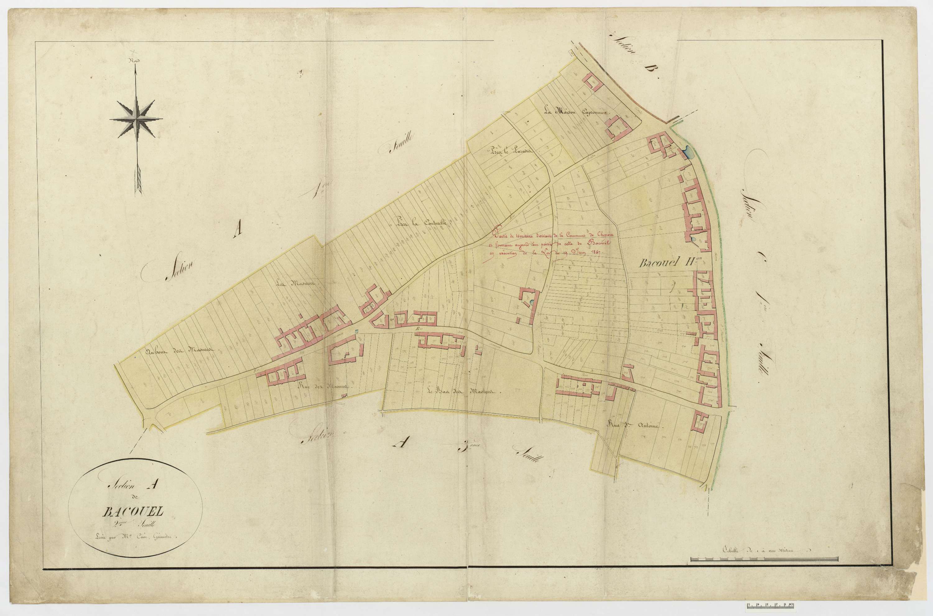 Chepoix - Cadastre napoléonien, section A2