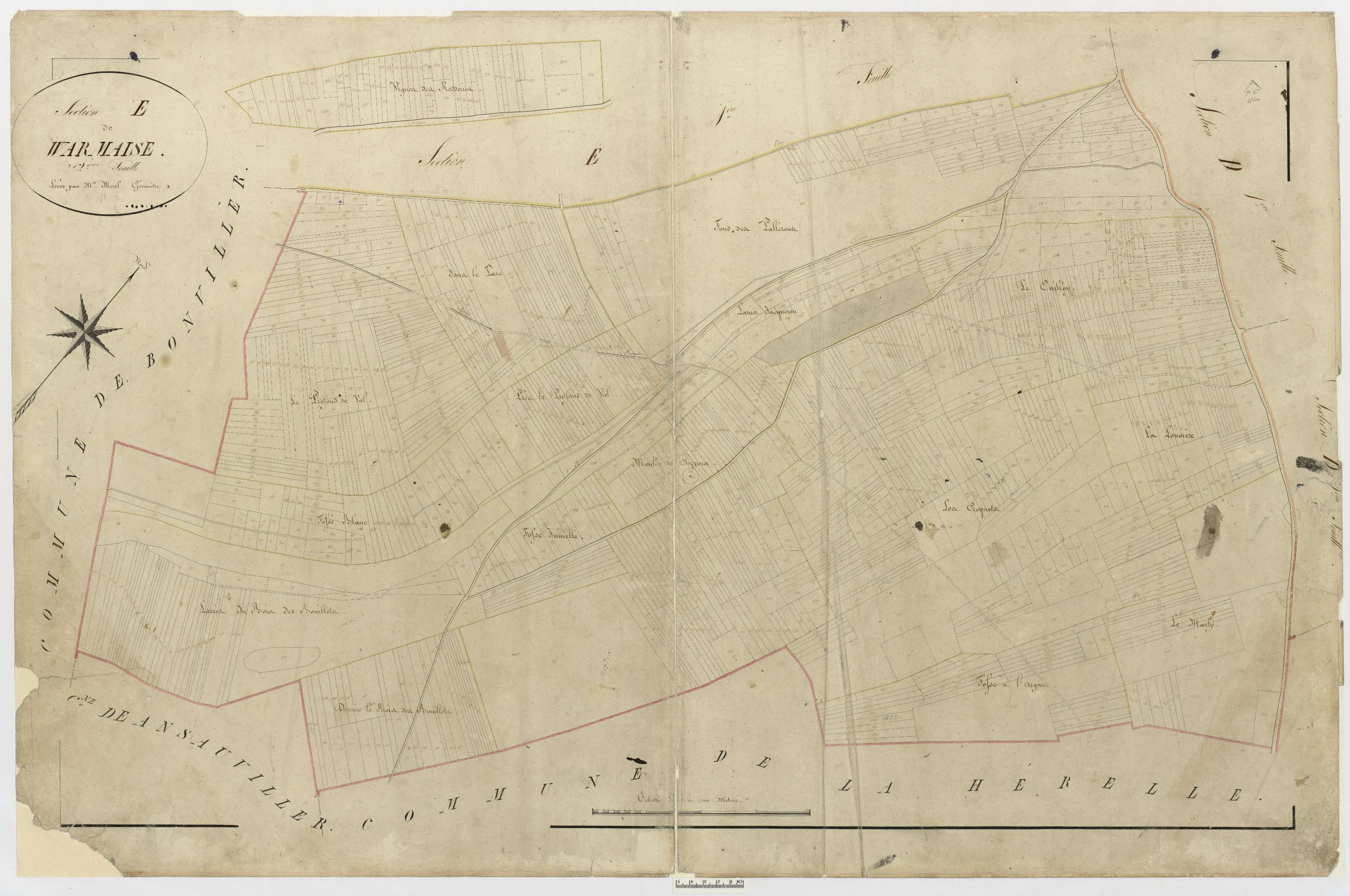 Chepoix - Cadastre napoléonien, section E2