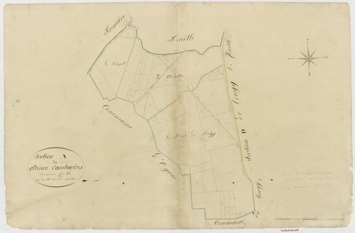 Chèvreville - Cadastre napoléonien, section A2