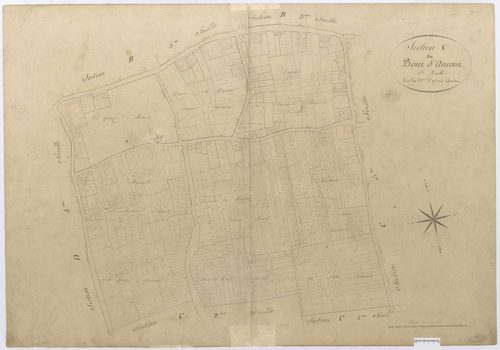 Chevrières - Cadastre napoléonien, section C1