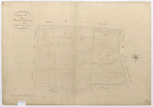 Chevrières - Cadastre napoléonien, section C3