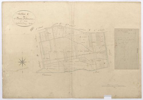 Chevrières - Cadastre napoléonien, section C5