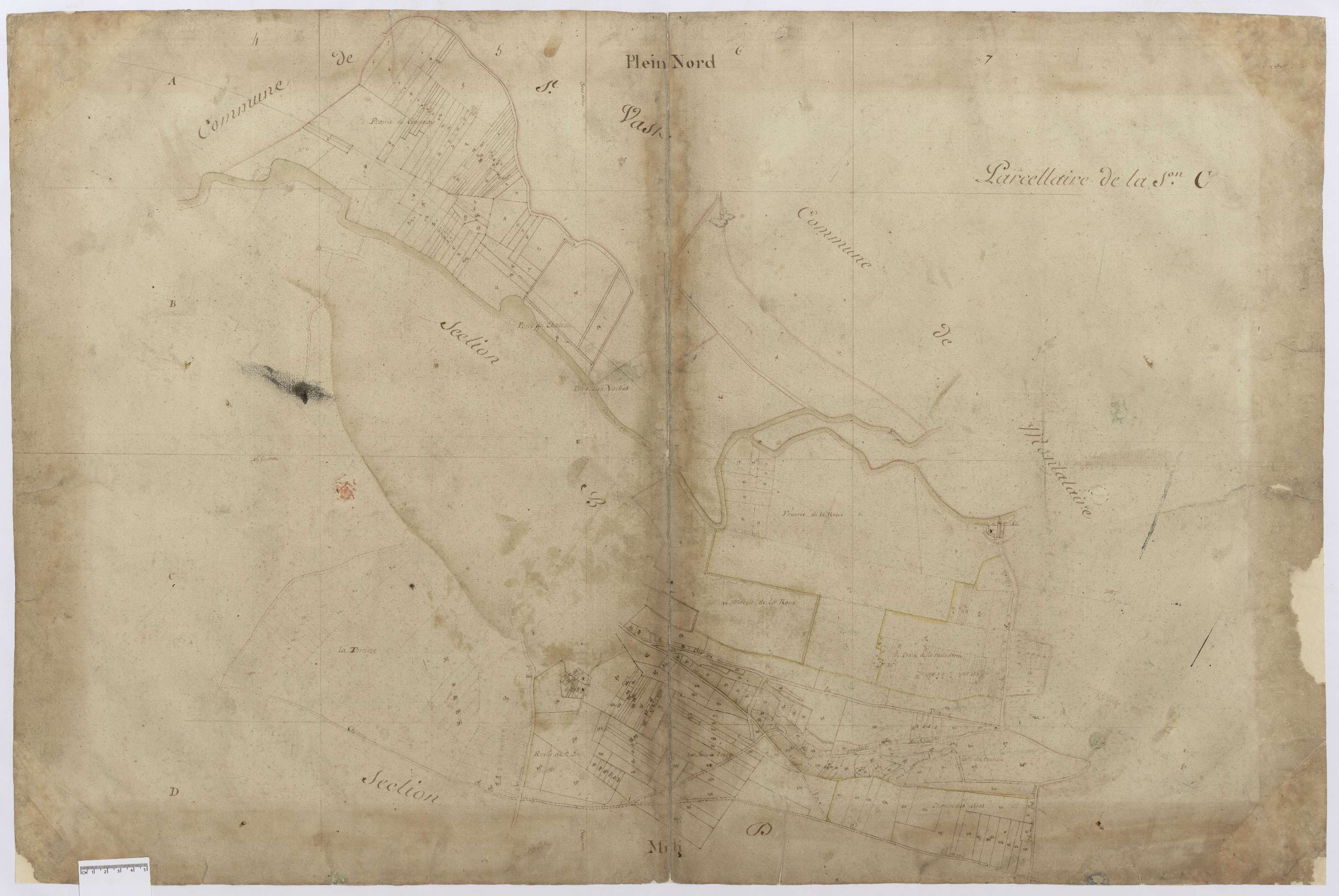 Cramoisy - Cadastre napoléonien, section C