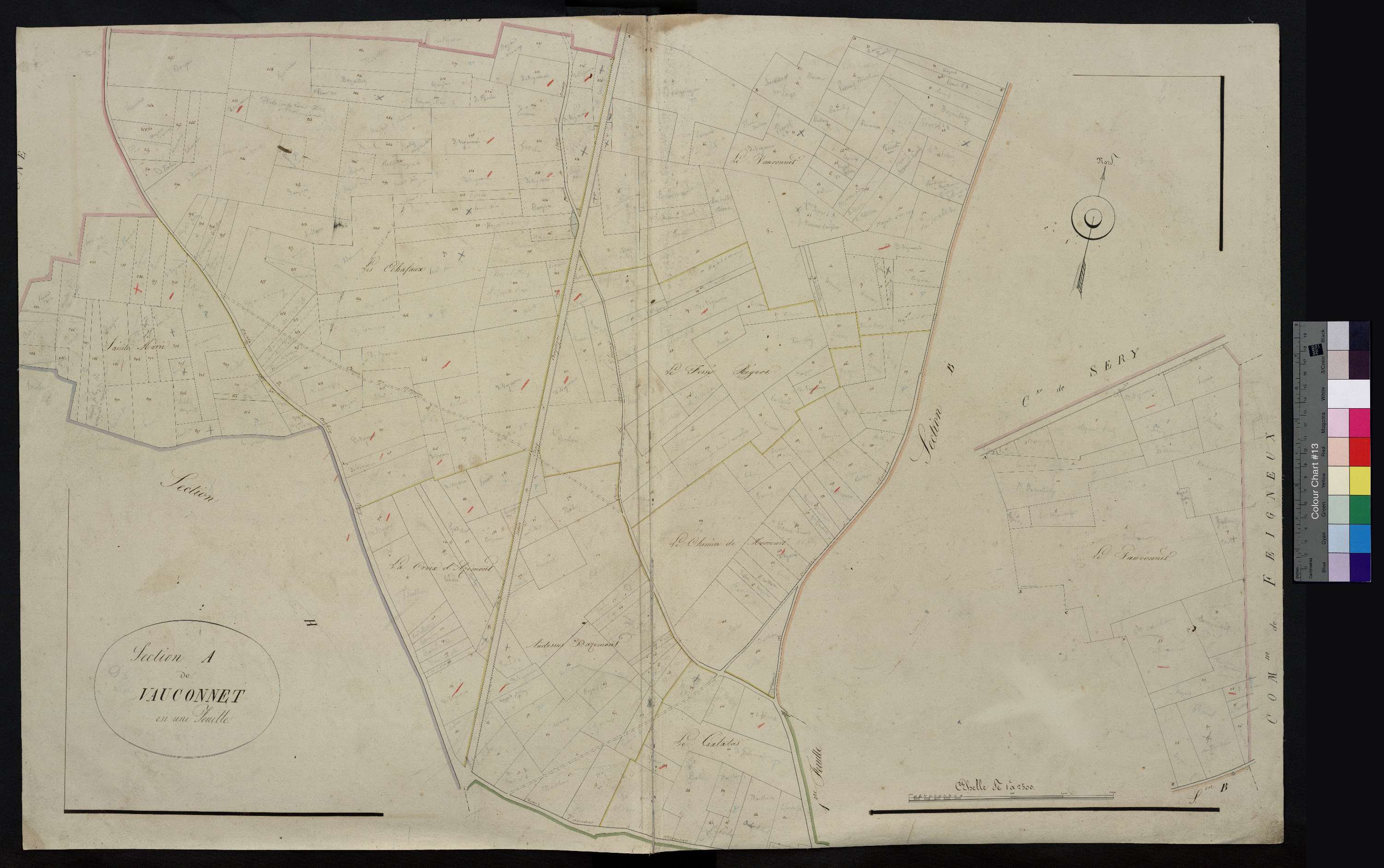 Crépy-en-Valois - Cadastre napoléonien, section A