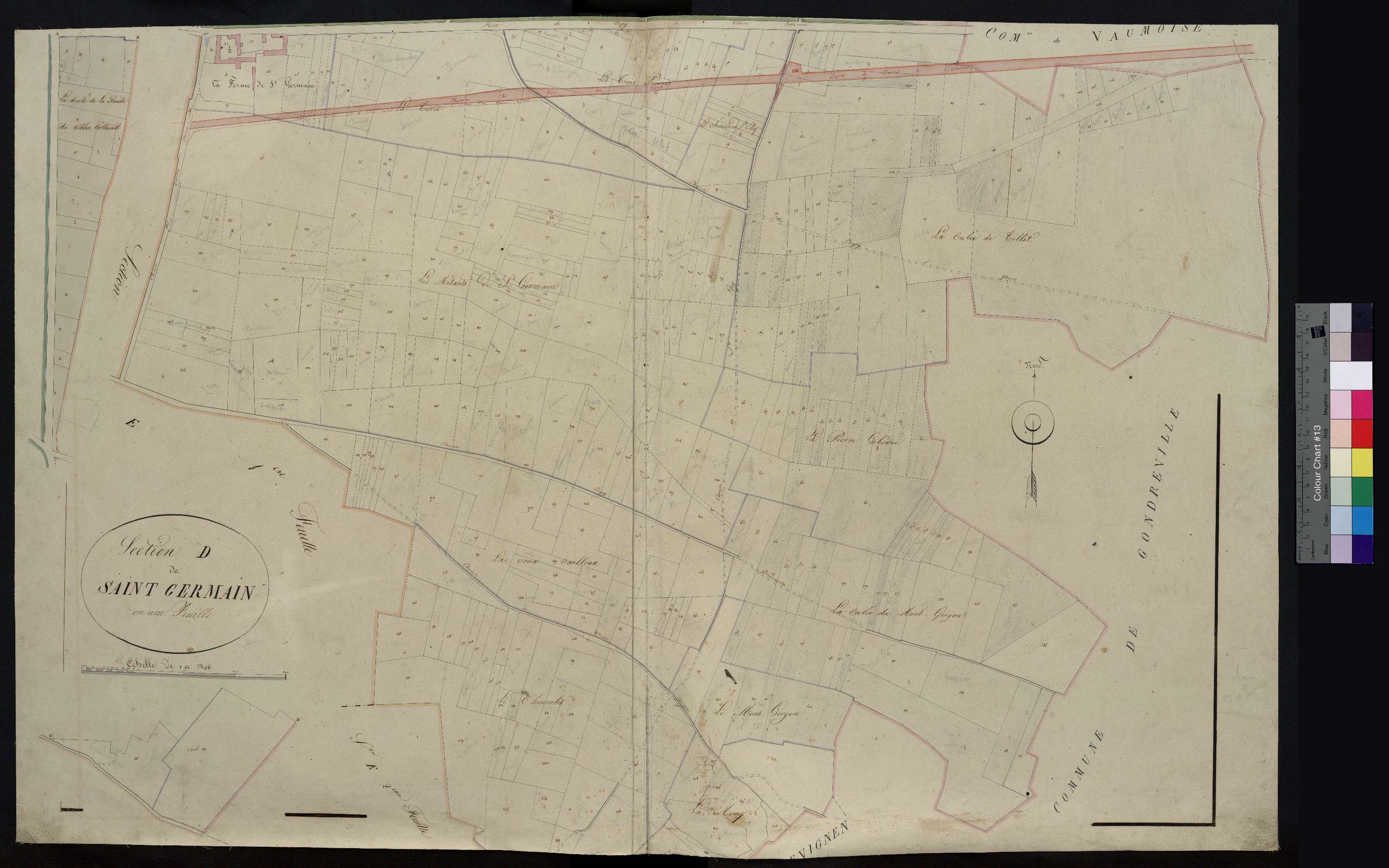 Crépy-en-Valois - Cadastre napoléonien, D
