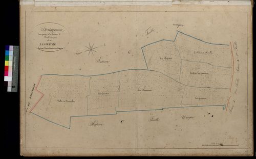 Crouy-en-Thelle - Cadastre napoléonien, Section C, développement