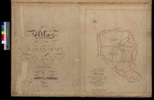 Crouy-en-Thelle - Cadastre napoléonien, tableau d'assemblage