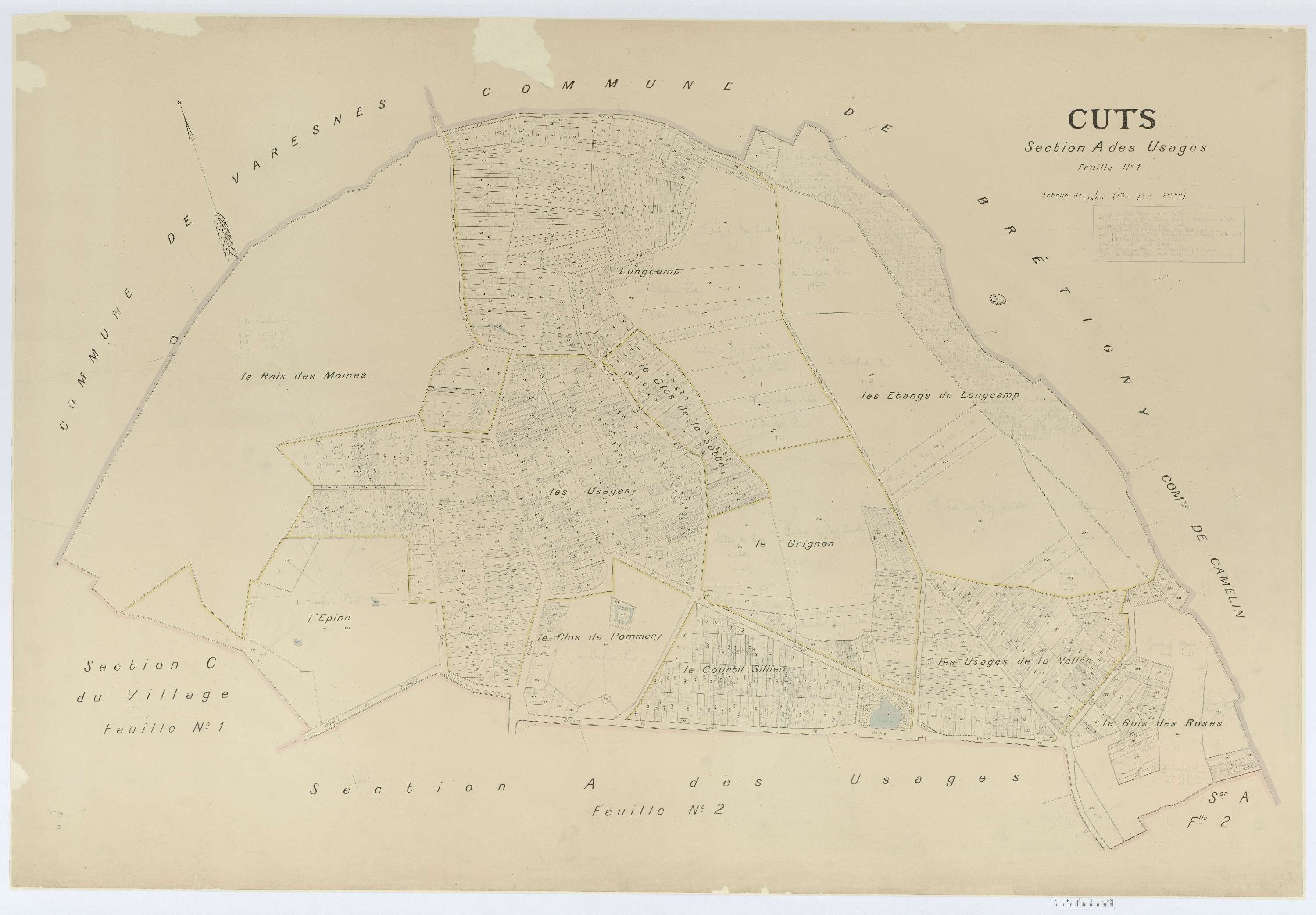 Cuts - Cadastre napoléonien (copie), section A1