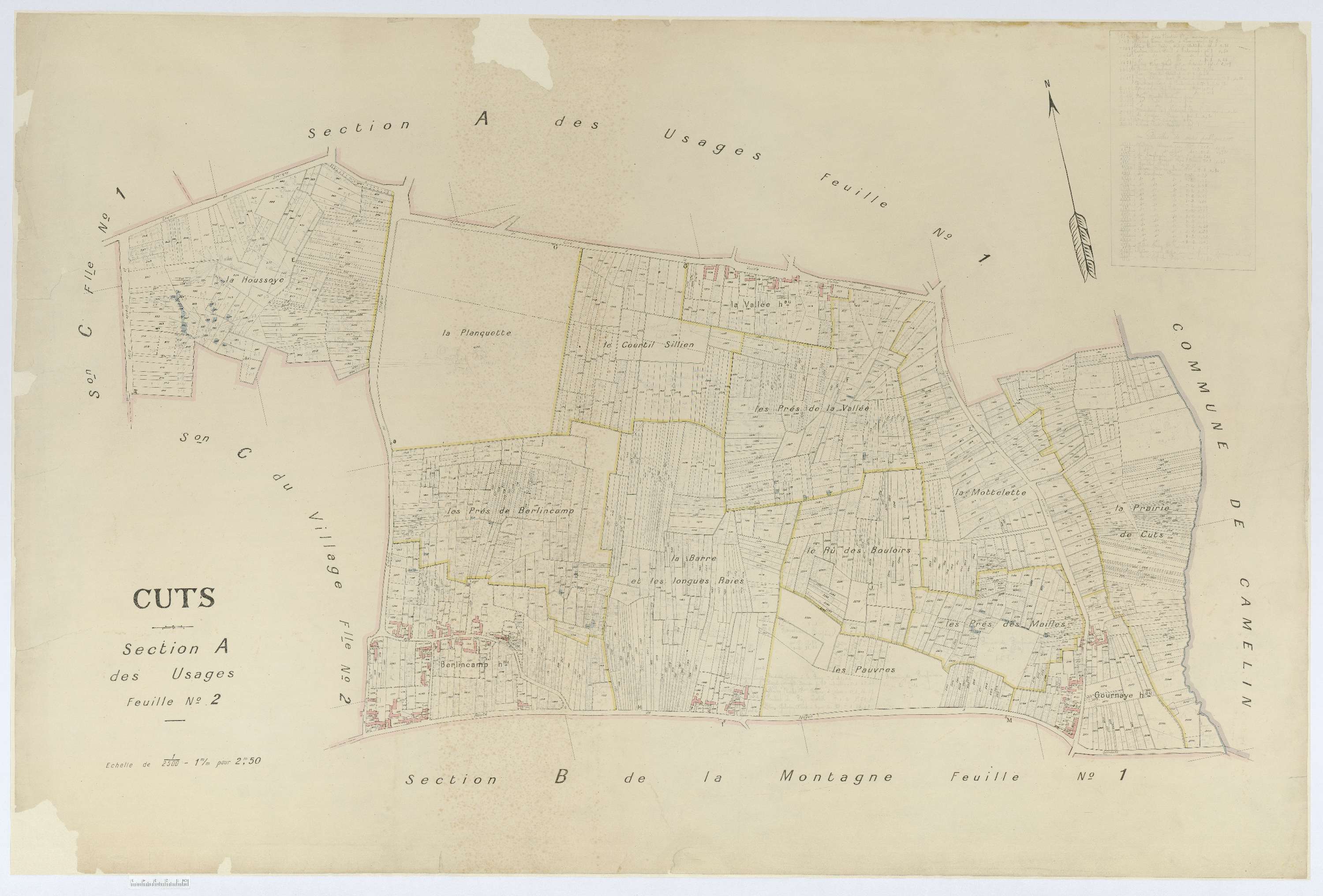 Cuts - Cadastre napoléonien (copie), section A2