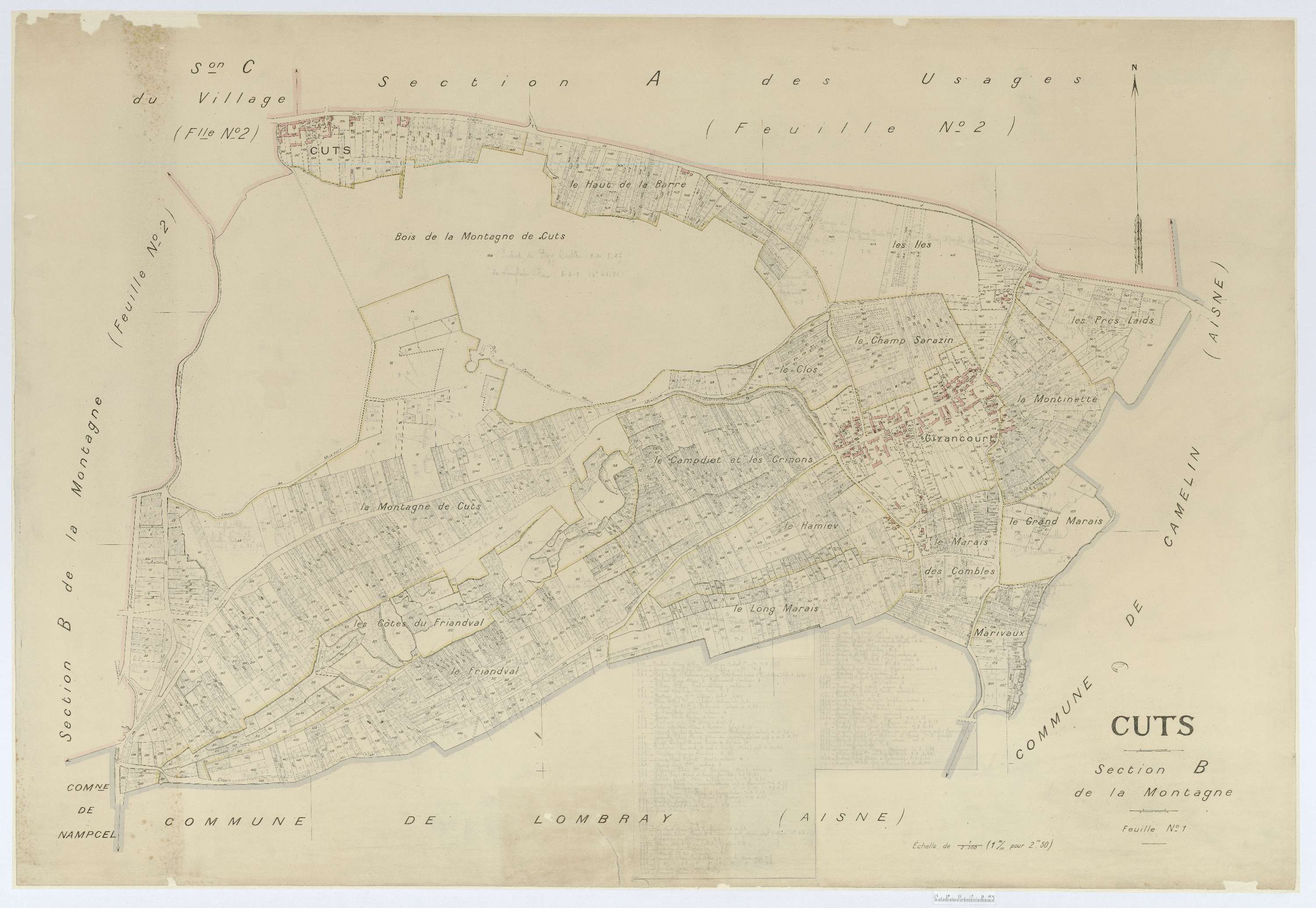 Cuts - Cadastre napoléonien (copie), section B1