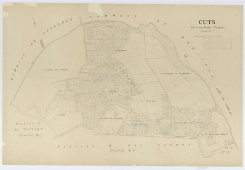 Cuts - Cadastre napoléonien (copie), section A1