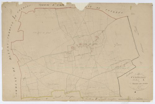Cuvergnon - Cadastre napoléonien, section A1