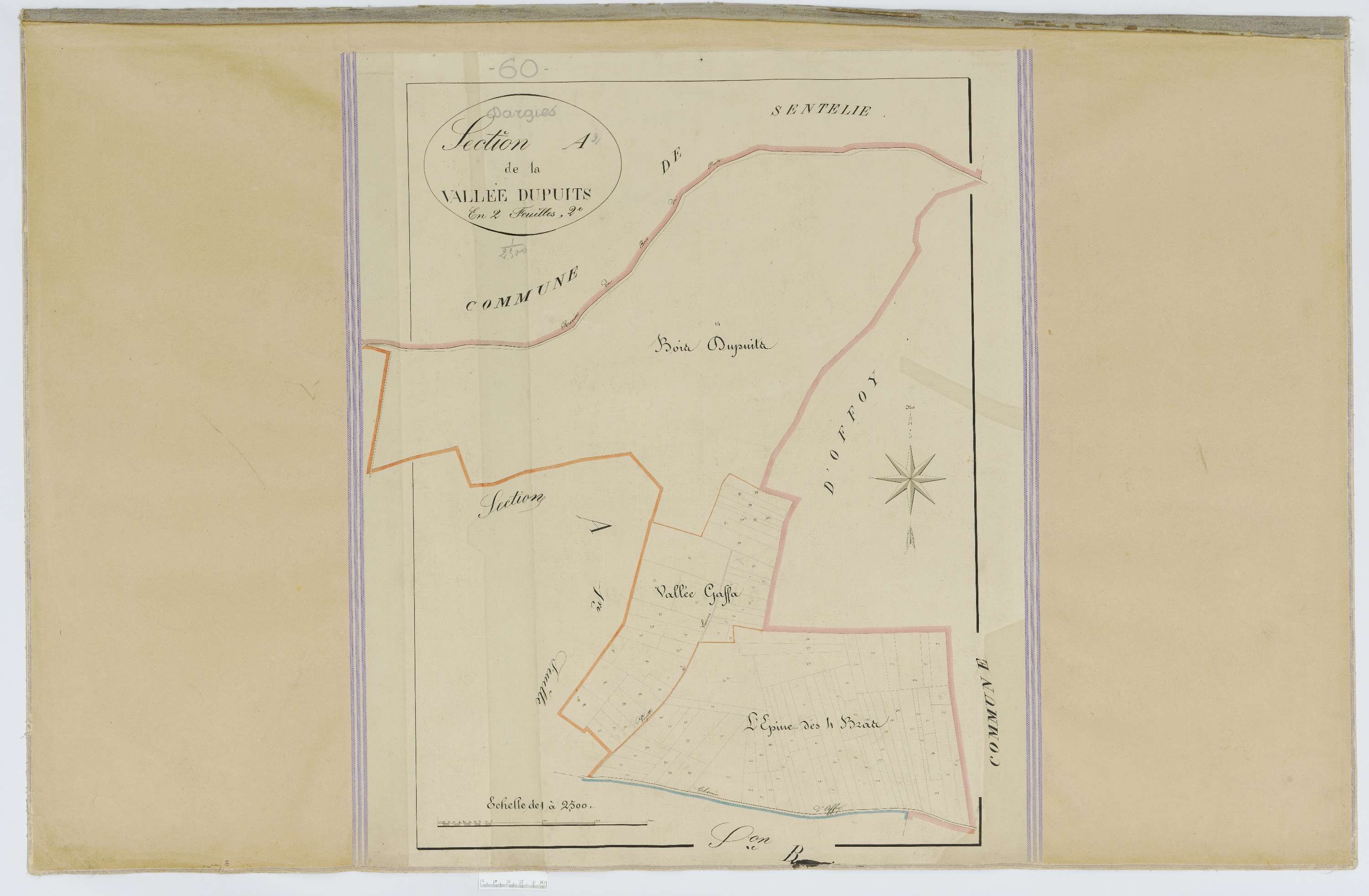 Dargies - Cadastre napoléonien, section A2