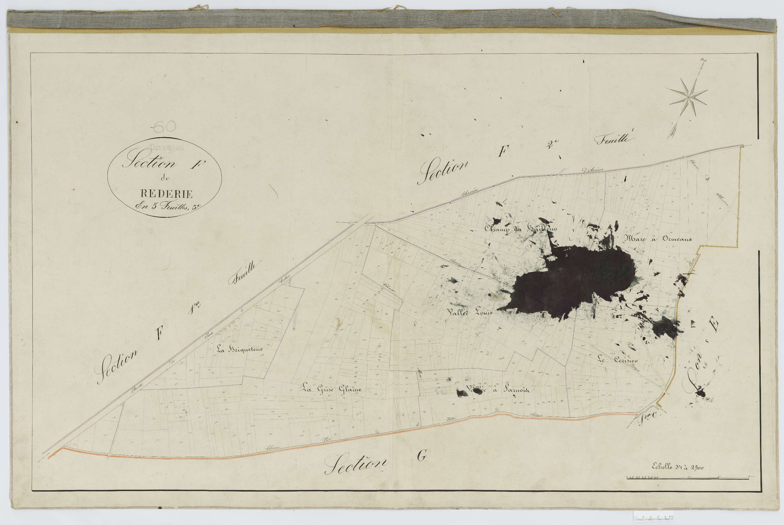Dargies - Cadastre napoléonien, section F3