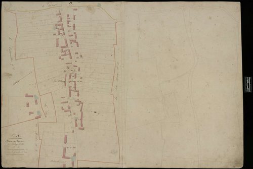 Le Déluge - Cadastre napoléonien, section A, partie 5
