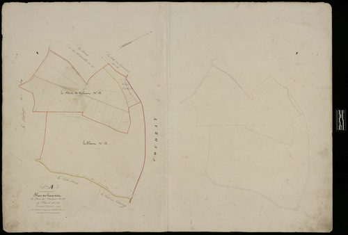 Le Déluge - Cadastre napoléonien, section B, partie 4