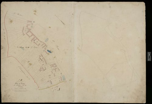 Le Déluge - Cadastre napoléonien, section B, partie 7