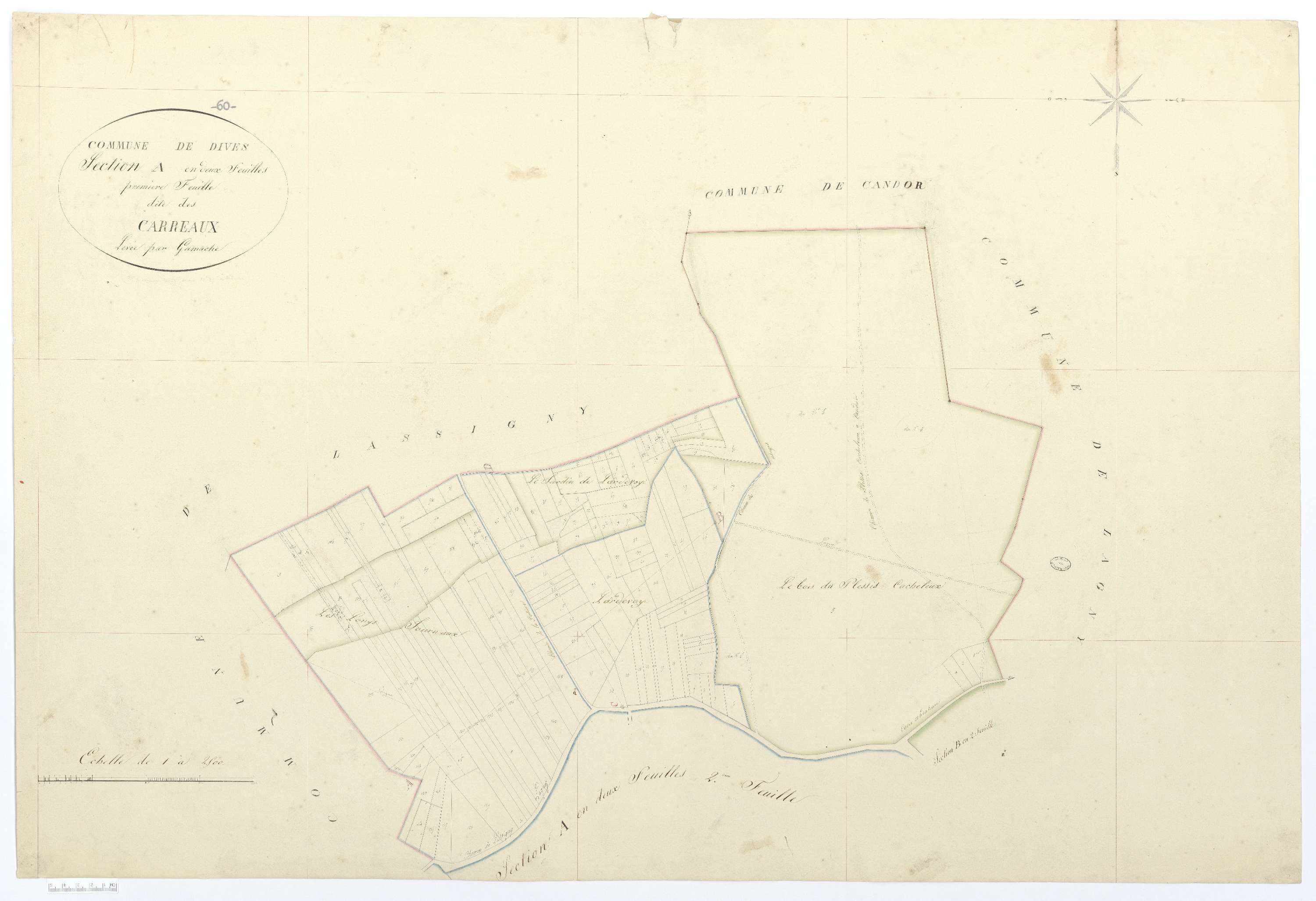 Dives - Cadastre napoléonien, section A1