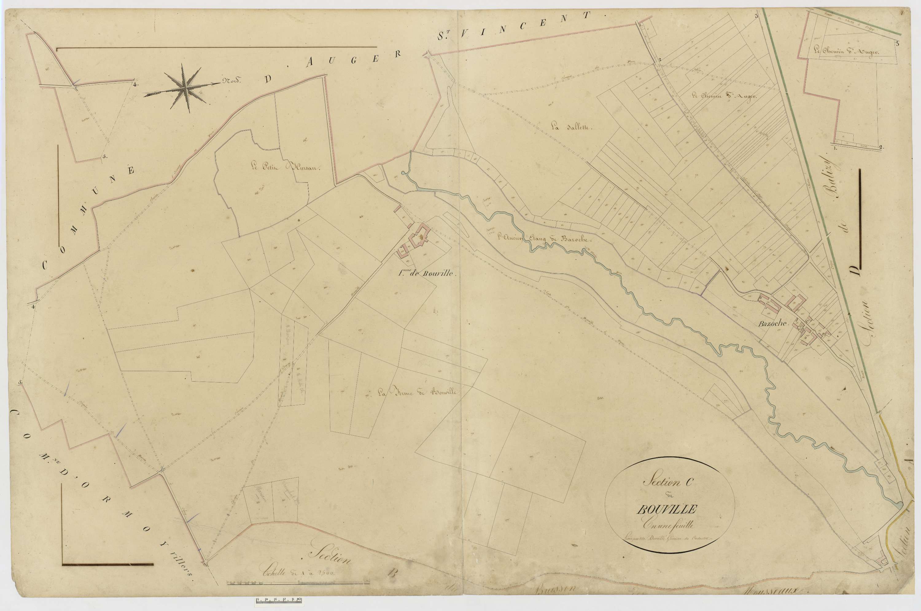 Duvy - Cadastre napoléonien, section C