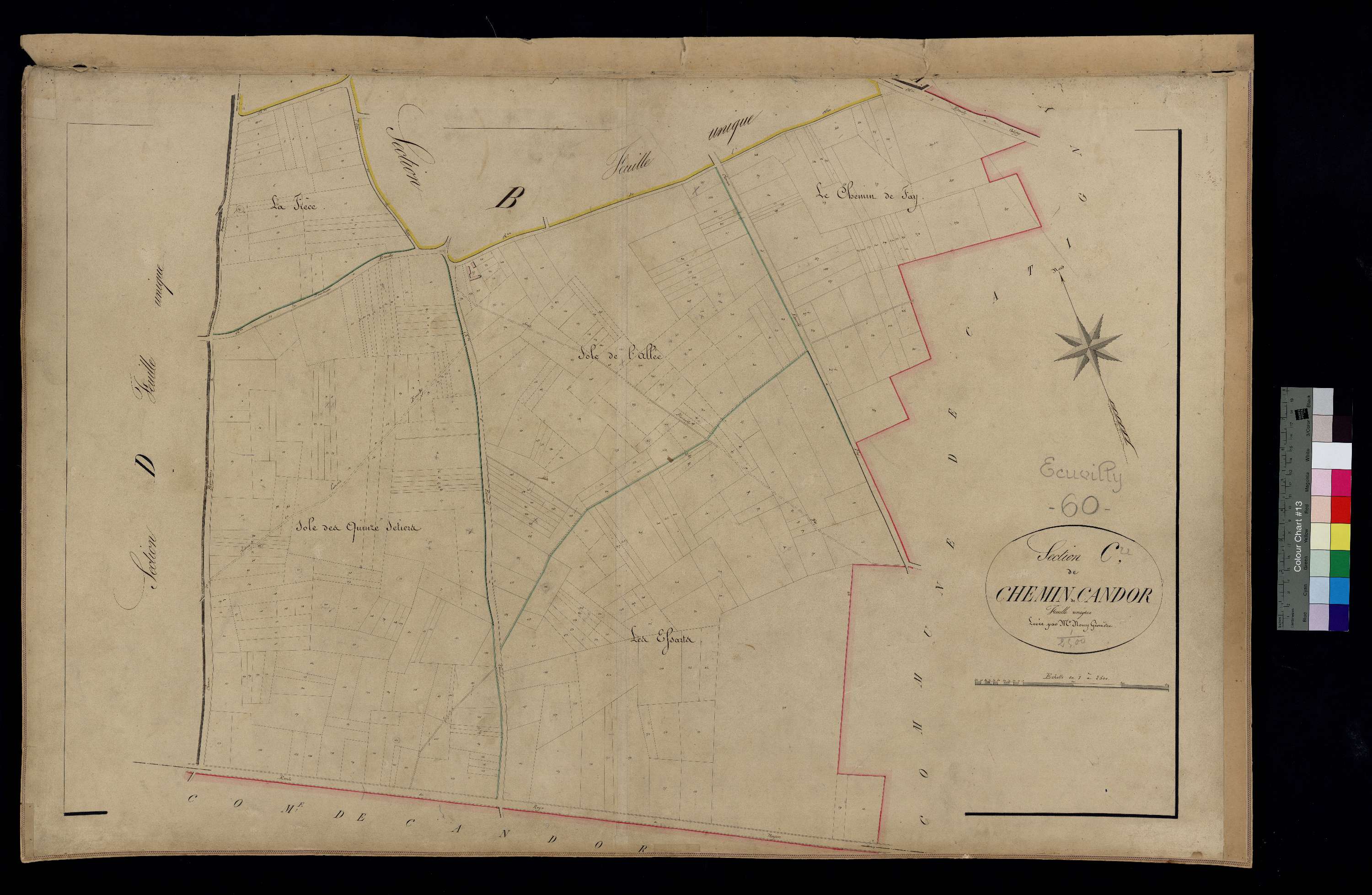 Écuvilly - Cadastre napoléonien, section C