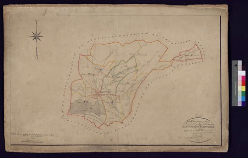 Élincourt-Sainte-Marguerite - Cadastre napoléonien, tableau d'assemblage