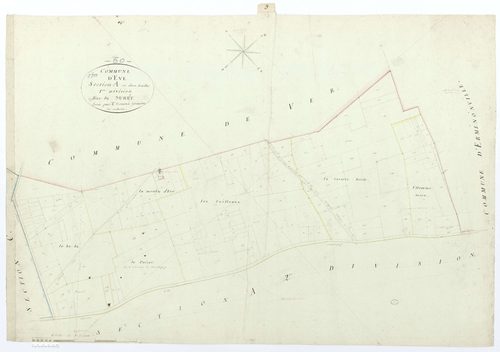 Ève - Cadastre napoléonien, section A1