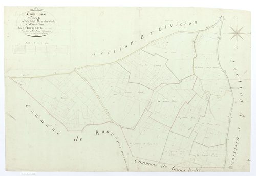 Ève - Cadastre napoléonien, section B1